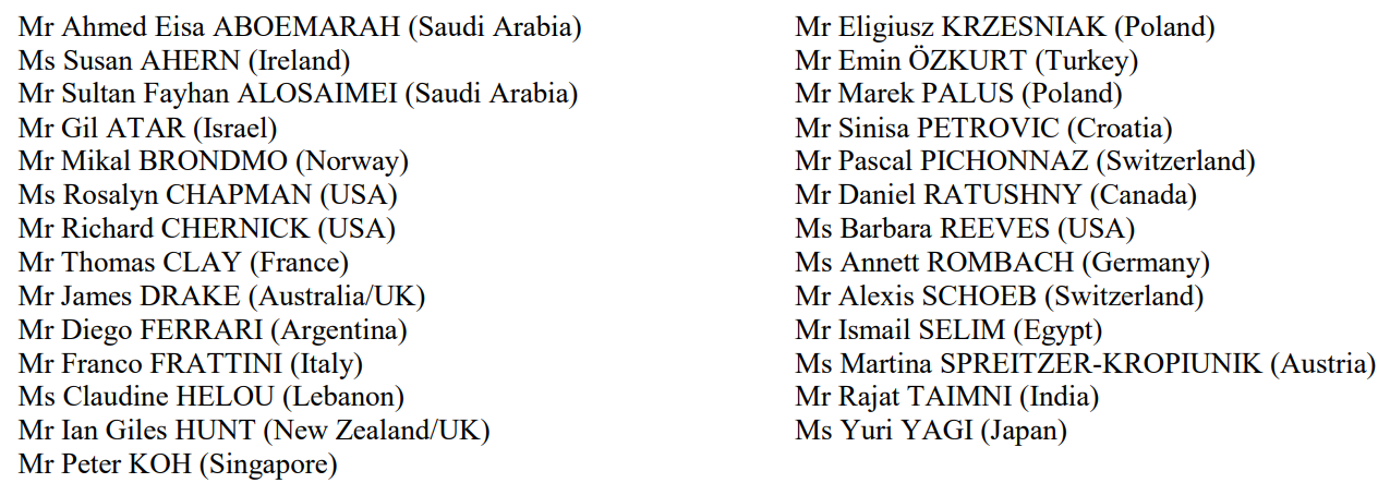 2018CASarbitrators