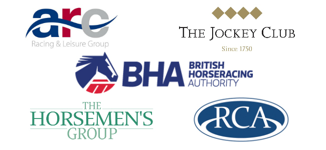 ARC_Jockey_Club_BHA_Horsemens_Group_and_RCA_Logos