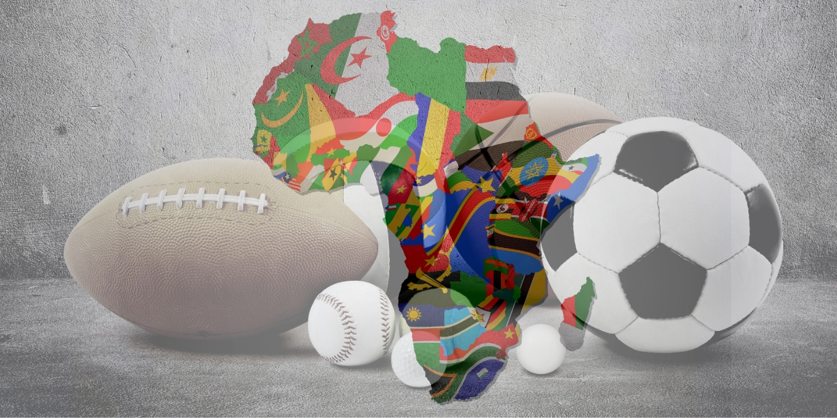 Africa with sports background