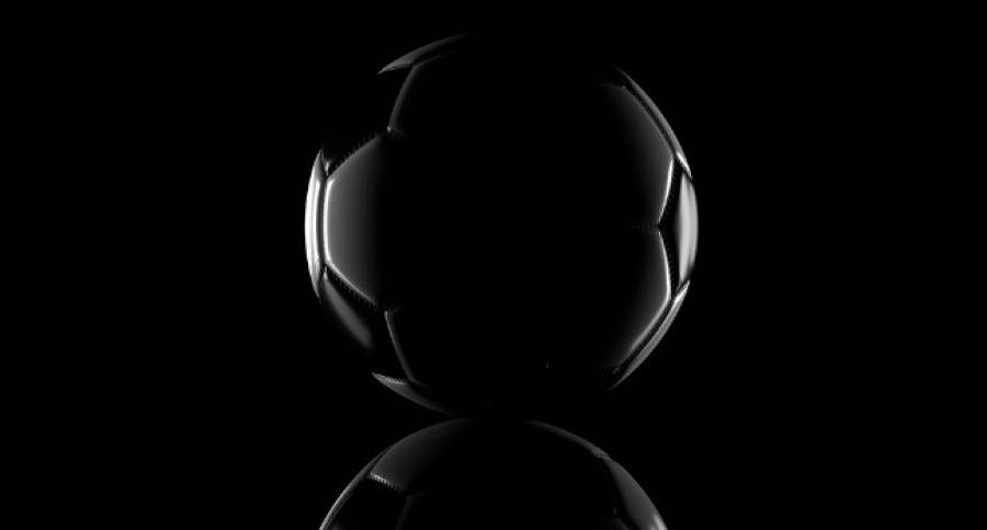 Black_and_White_Football_In_Low_Light