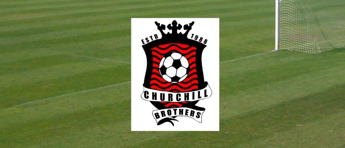 Churchill Brothers Logo on Grass