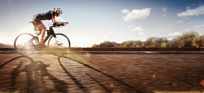 Cycling on the road