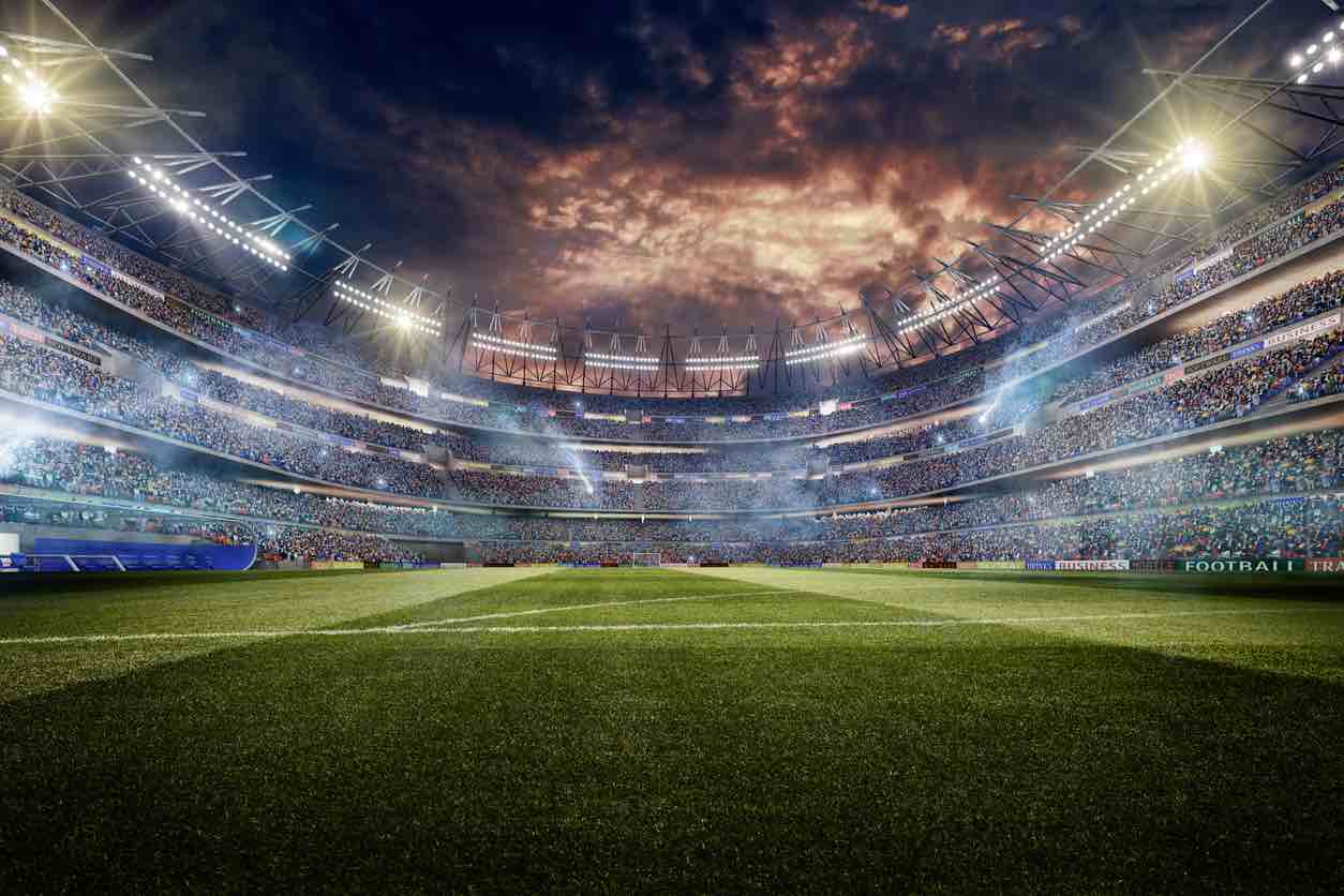 Dramatic Soccer Stadium