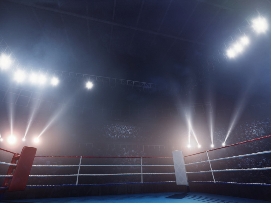 Empty Boxing Ring