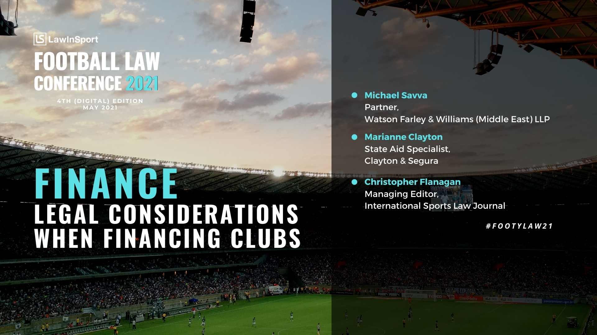 Finance - Legal consideration when financing clubs