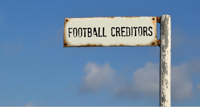 Football_Creditors_Sign_Post