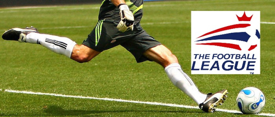 Goal Kick with The Football League Logo