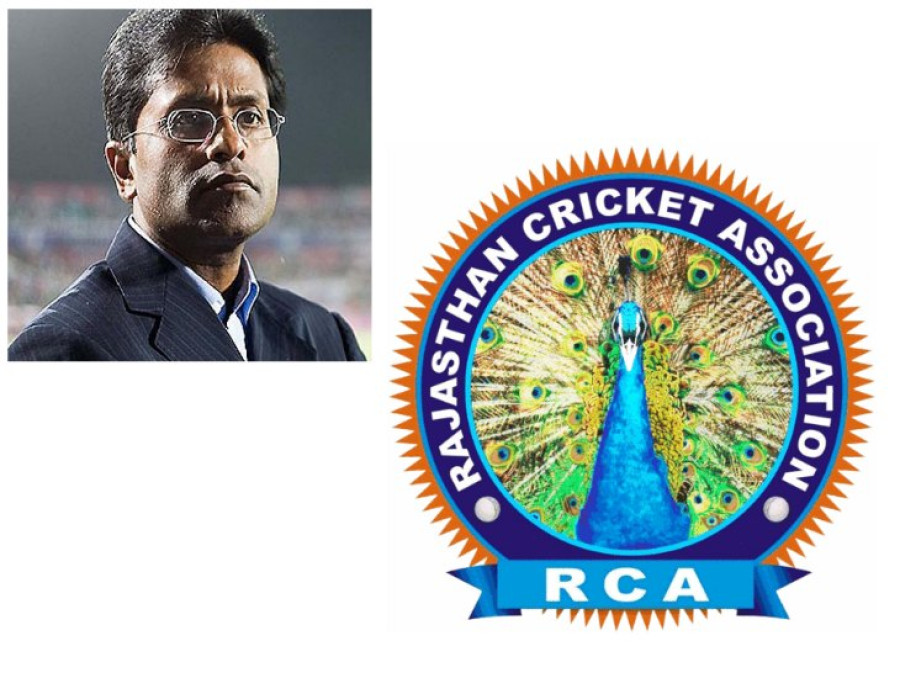 Lalit Modi and RCA Logo