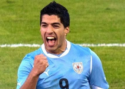 Luis Suarez Cheering