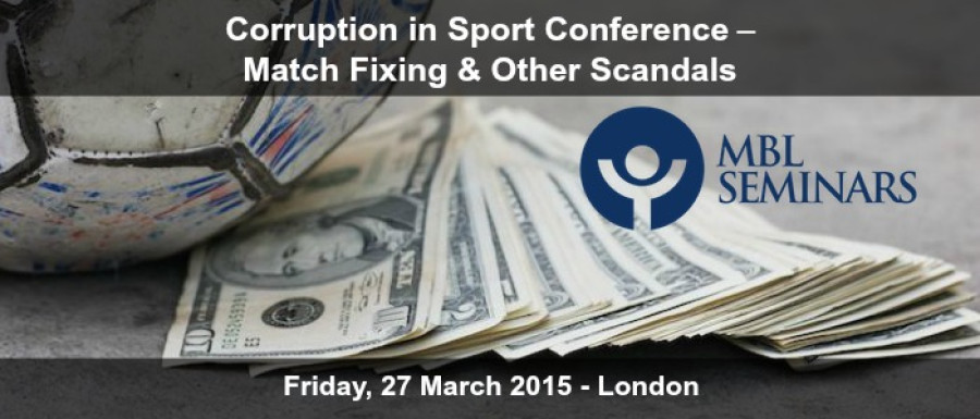 Corruption in Sport Conference – Match Fixing & Other Scandals