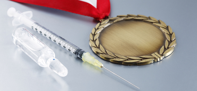 Medal with Syringe