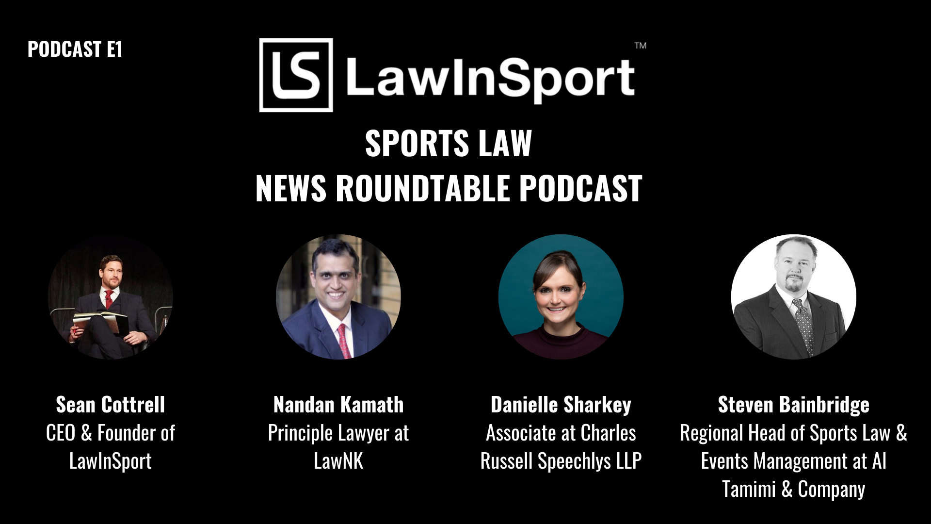 Launch of Sports Law News Roundtable E1