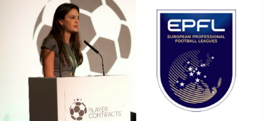 Ornella Desiree Bellia and the EPFL Logo