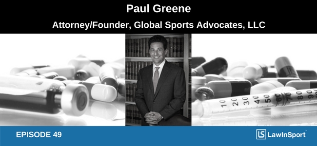 Paul Greene podcast on anti-doping