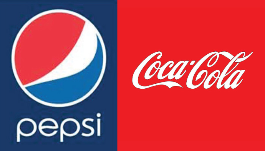 Pepsi and Coca-Cola logos