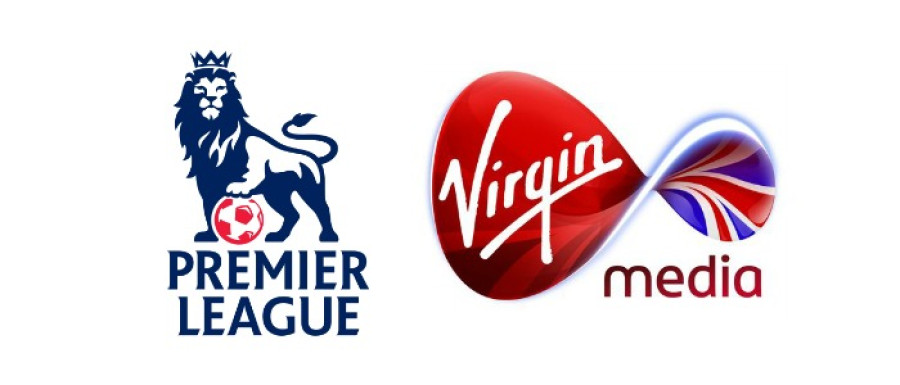 Premier League and Virgin Media Logos