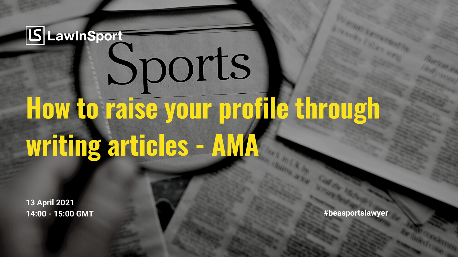 Title Image - How to raise your profile through writing articles