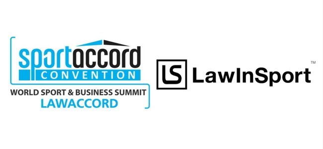 SportAccord, LawAccord, and LawInSport Logos