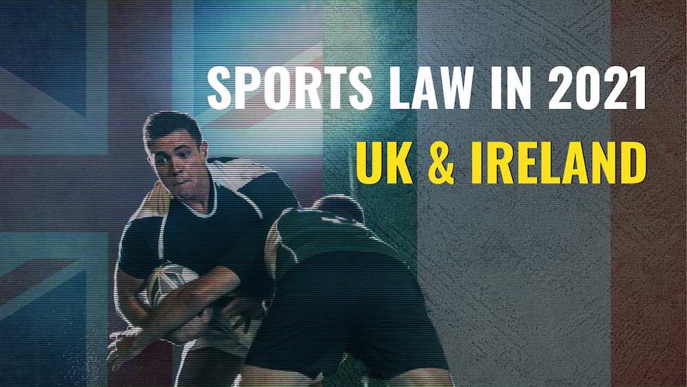 Title image of rugby player - Sports law in 2021 – key issues to watch in UK & Ireland