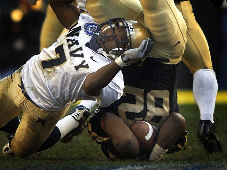 US Navy American Football Tackle