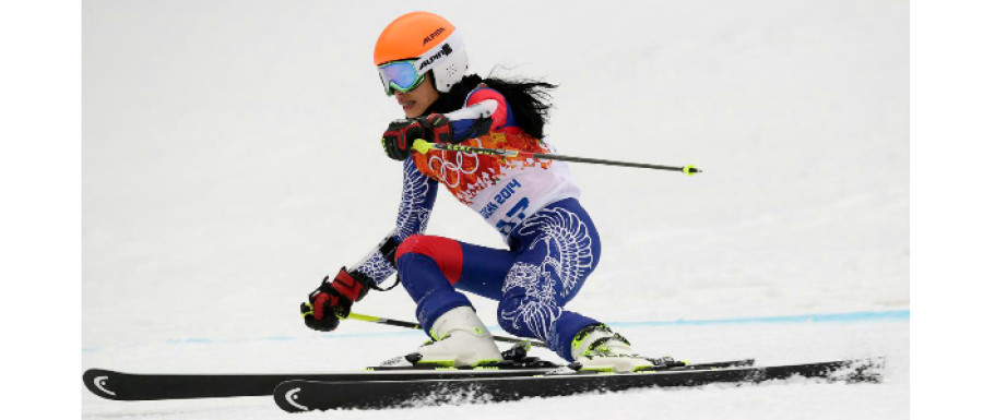 Vanessa Mae Sochi 2014