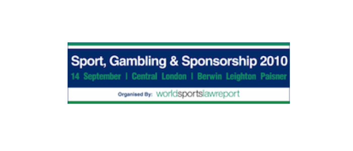 Review: Sport, Gambling and Sponsorship Conference 