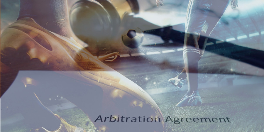 Arbitration agreements and football players on field