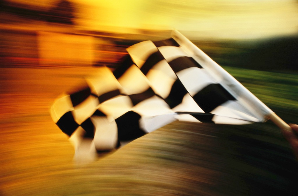 Chequered Flag Waved