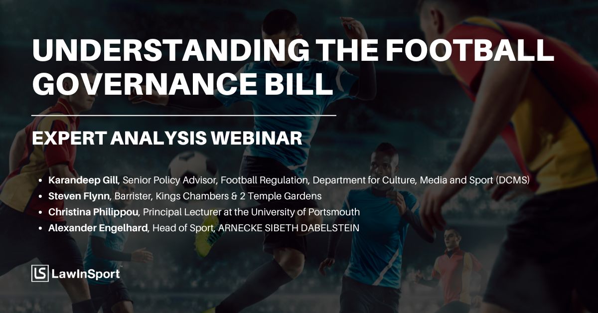 Understanding the Football Governance Bill - Experts Analysis Webinar