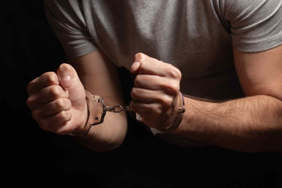 Handcuffed Man