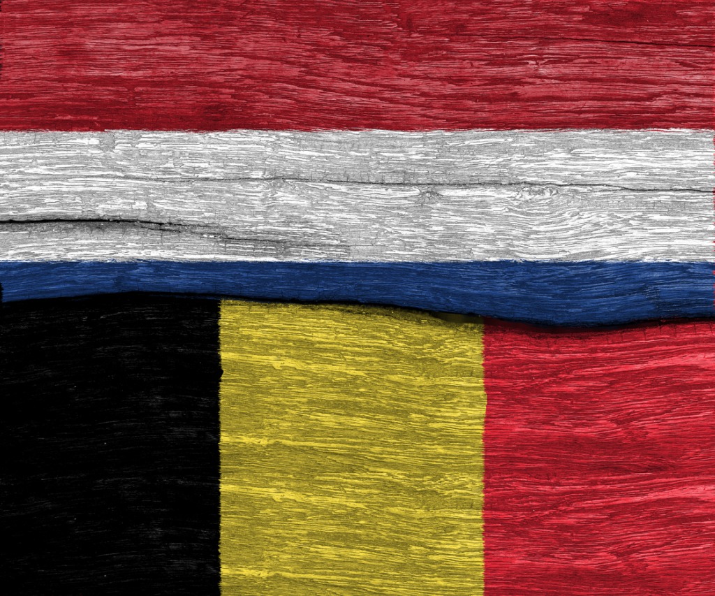 Belgium and Netherlands flag