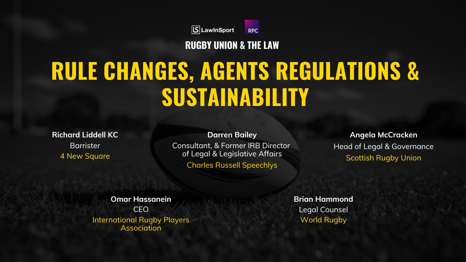 Rule Changes, Agents Regulations & Sustainability