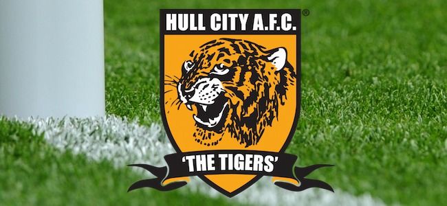 Hull City Logo on Grass