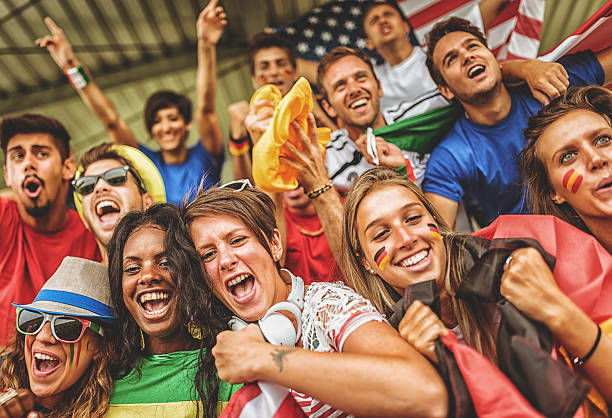 Fans celebrating